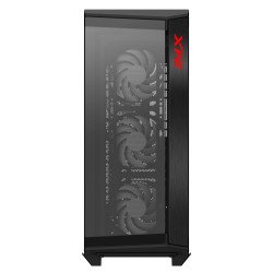 Gabinete xpg battlecruiser mid-t black 4 fan (battlecruiseriist-bkcww)
