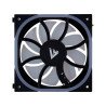 Ventilador modular game factor 120mm 58cfm 1900rpm RGB negro fg500-bk