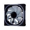 Ventilador modular game factor 120mm 58cfm 1900rpm RGB negro fg500-bk