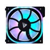 Ventilador modular game factor 120mm 58cfm 1900rpm RGB negro fg500-bk