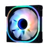 Ventilador modular game factor 120mm 58cfm 1900rpm RGB negro fg500-bk