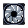 Ventilador modular game factor 120mm 58cfm 1900rpm RGB negro fg500-bk