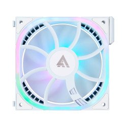 Ventilador modular game factor 120mm 58cfm 1900rpm RGB blanco fg500-wh