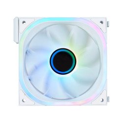Ventilador modular game factor 120mm 58cfm 1900rpm RGB blanco fg500-wh