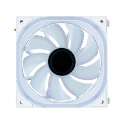 Ventilador modular game factor 120mm 58cfm 1900rpm RGB blanco fg500-wh