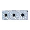 Kit ventiladores modular game factor 3x120mm 58cfm RGB blanco fkg500-w