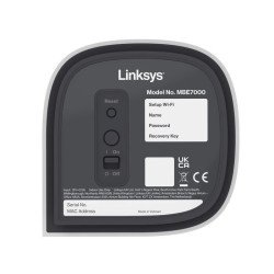 Linksys Velop Pro 7 Tribanda (2.4 GHz / 5 GHz / 6 GHz) Wi-Fi 7 (802.11be) Blanco 5 Interno