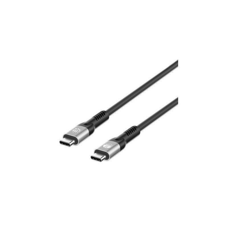 Cable manhattan USB-c v4 thunderbolt4 c-c 1.0m 8k 240w (356374)