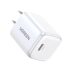 Cargador Mini de 30W serie Nexode, 1 USB-C de Carga Rápida, Tecnología