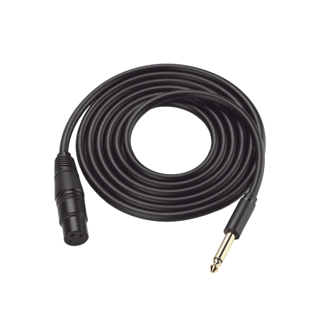 Cable para Micrófono Plug 6.35 mm (1, 4 Inch) Macho a XLR Canon Hembra