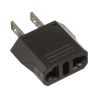Adaptador de enchufe europea a americano, calidad Premium @ 6 a, 110 - 250 vca