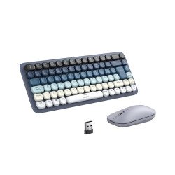 PAQUETE DE TECLADO Y MOUSE INALÁMBRICO UGREEN AZUL