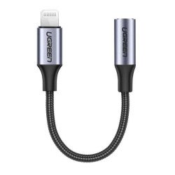 Adaptador de Auriculares Lightning a 3.5mm, Certificado MFI