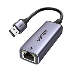 Adaptador de Red USB-A 3.0 a RJ45, Admite 10, 100, 1000 Mbps, Caja de