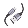 Cable USB-A a Micro USB, 1 Metro, Carga Rápida, QC 3.0, 2.0, FPC, AFC, Transferencia de datos de 480 Mbps, Recarga hasta 18W, Pr