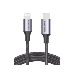 Cable USB-C a Lightning, 1 Metro, Certificado MFi, Carga Rápida 60W, 4
