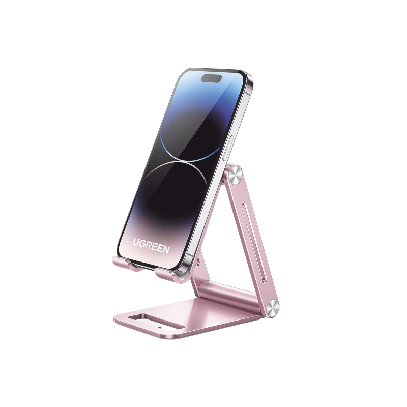 Soporte para Teléfono Celular de Aluminio, Angulo Ajustable, Amplia Co