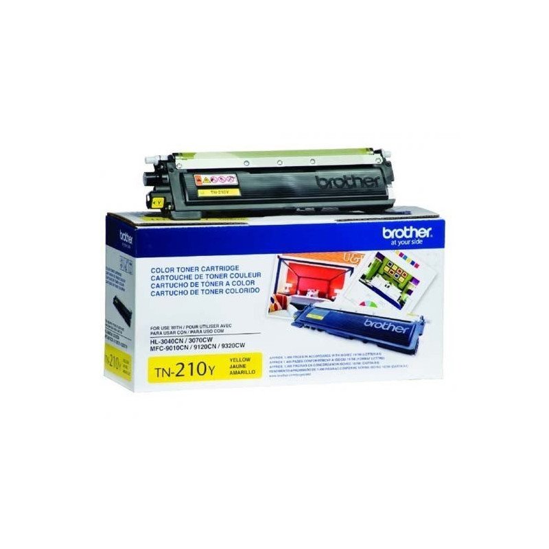 Tóner color amarillo para impresora