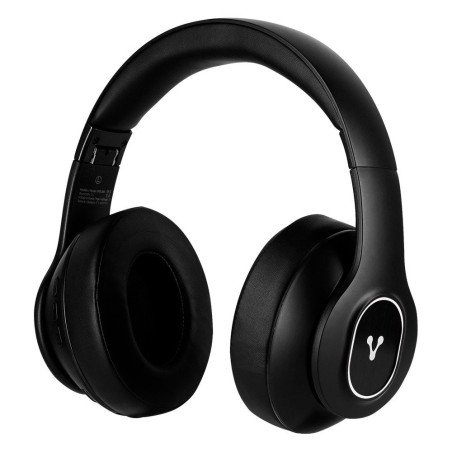 Diadema inalámbrica Vorago HPB-350, Llamadas/Música, Auriculares, Negro