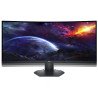 Monitor gaming LCD Dell S3422DWG 34" Class UW-QHD Pantalla curva - 21:9 - 86.4cm (34") Viewable - Vertical Alignment (VA) - Bord