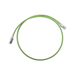 Patch cord z-mAX cat6a s/ftp, cm/ls0h, 3ft, color verde, versión bulk (sin empaque individual)