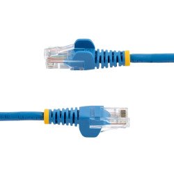 Cable de Red de 10m Azul Cat5e Ethernet RJ45 sin Enganches - Extremo Secundario: 1 x RJ-45 Network - Male - Cable de conexión -