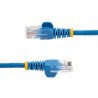 Cable de Red de 10m Azul Cat5e Ethernet RJ45 sin Enganches - Extremo Secundario: 1 x RJ-45 Network - Male - Cable de conexión -