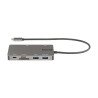 Adaptador Multipuertos USB C - Docking Station USB Tipo C HDMI 4K 30Hz VGA - Hub USB 3.0 5Gbps (USBA/USBC) - PD 100W - 1 Display