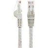 Cable de 15m CAT6 Ethernet - LSZH - Cable de Red RJ45 UTP de 10Gb 650MHz - PoE de 100W - sin Enganche ETL - Gris - 10Gbit/s - Ca