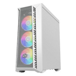 Gabinete Cooler Master masterbox 520 mesh, blanco, mid-tower, e-aTX, a