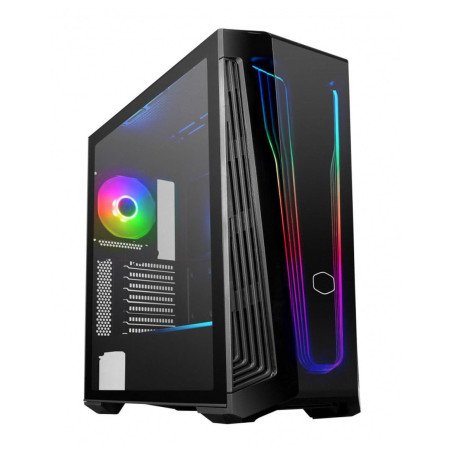Gabinete Cooler Master masterbox 540 con ventana arGB, mid-tower, mini