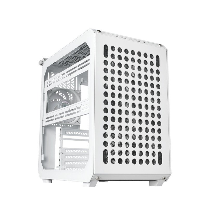 Gabinete Cooler Master qube 500 flatpack White, e-aTX, aTX, micro aTX,