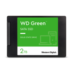 Unidad de estado sólido SSD WD Green 2.5 2TB SATA3 6GB/s 7mm lect 545M/s