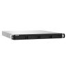 NAS qnap ts-432pxu-2g, 4 bahías SATA HDD 3,5, rack 1u, núcleo cuádruple 1.7GHz, 2gb DDR4 udimm hasta 16GB, 2 pto 2,5 gbe, 2 pto
