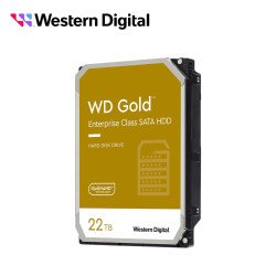 Disco duro interno WD Gold 22tb 3.5 escritorio SATA3 6gb/s 512Mb 7200RPM 24x7 hotplug NAS dvr NVR server datacente wd221kryz