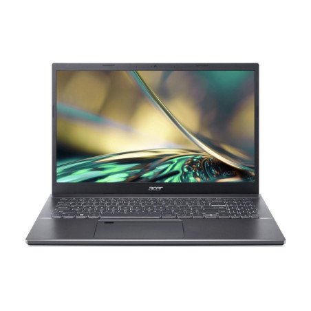 Laptop Acer Aspire 5 A515-57-72FP, Core i7-12650h, 16GB, 512GB, 15.6 pulgadas FHD, Win 11 pro, gris acero 1 año garantía seguro