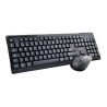 Teclado, mouse, inalámbricos TechZone estándar, USB