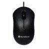 Mouse óptico alámbrico TechZone mas scroll 800 DPI USB negro