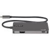 Adaptador Multipuertos USB C - USB C a HDMI de 4K - 100W de Entrega de Alimentación PD - SD - MicroSD - Hub USB 3.0 de 3 Puertos