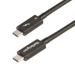 Cable de 1m Thunderbolt 4 - 40Gbps - PD 100W - Video 4K/8K