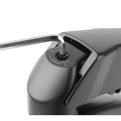 Soporte de brazos articulados para 2 monitores de 17" a 32" hasta 9 kg cada uno, ajustes de altura, inclinación, giro y rotación