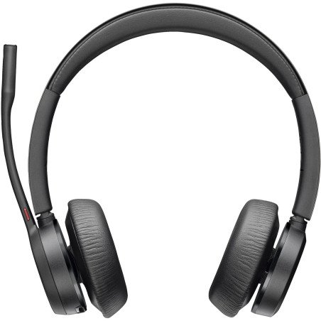 Diadema POLY Auriculares USB-C Voyager 4320 con certificación de Microsoft Teams + adaptador BT700