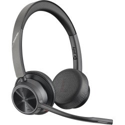 Diadema POLY Auriculares USB-C Voyager 4320 con certificación de Microsoft Teams + adaptador BT700