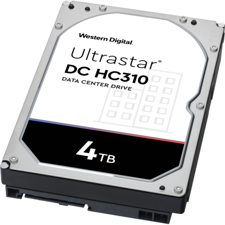 Disco duro interno WD Ultra Star HUS726T4TALA6L4, 3.5 4TB SATA3 6Gb/s 256MB 7200rpm 24x7 DVR, NVR, server, datacenter