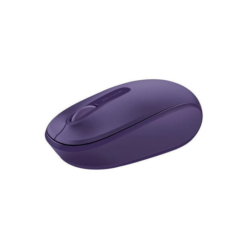 Mouse óptico Microsoft inalámbrico Mobile 1850 púrpura blíster