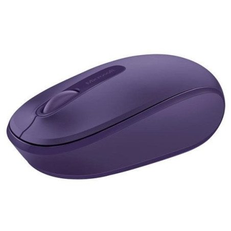 Mouse óptico Microsoft inalámbrico Mobile 1850 púrpura blíster