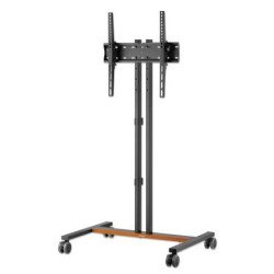 Soporte compacto para TV con ruedas Soporta una televisión de 34" a 55" de hasta 35 kg (77 lbs.), +, -10° de inclinación, diseño