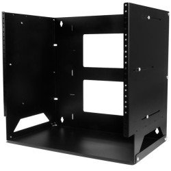 Rack de Servidores Abierto de 8U Pared, de 2 Postes, con Estante Integ