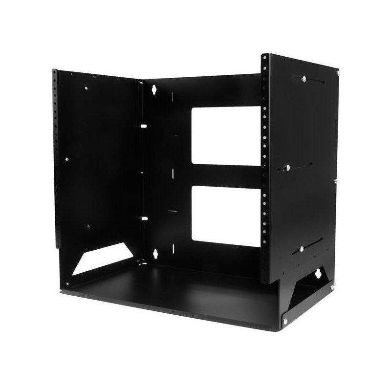 Rack de Servidores Abierto de 8U Pared, de 2 Postes, con Estante Integ Rack de Servidores Abierto de 8U Pared, de 2 Postes, con Estante Integ