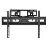 Soporte en pared para TV de 40 kg, 37" a 80" Articulado, giro, nivel